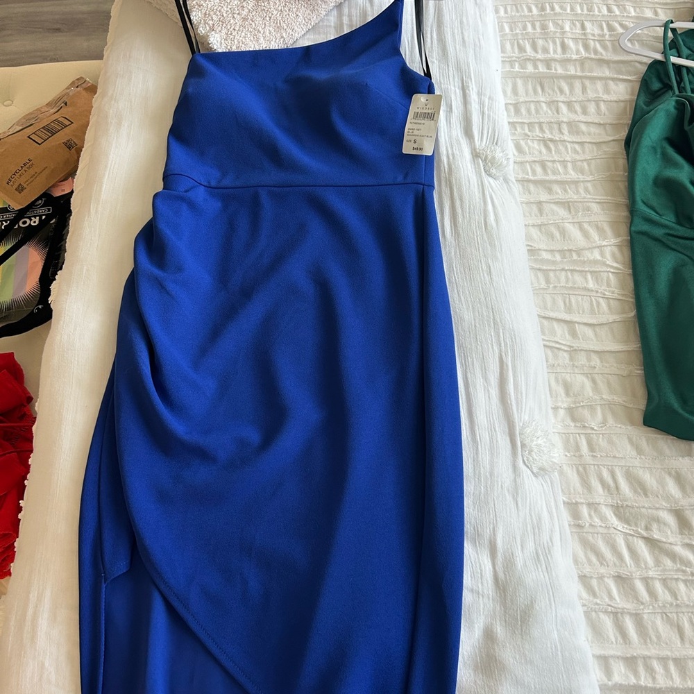 NWT Blue Formal Long Dress
